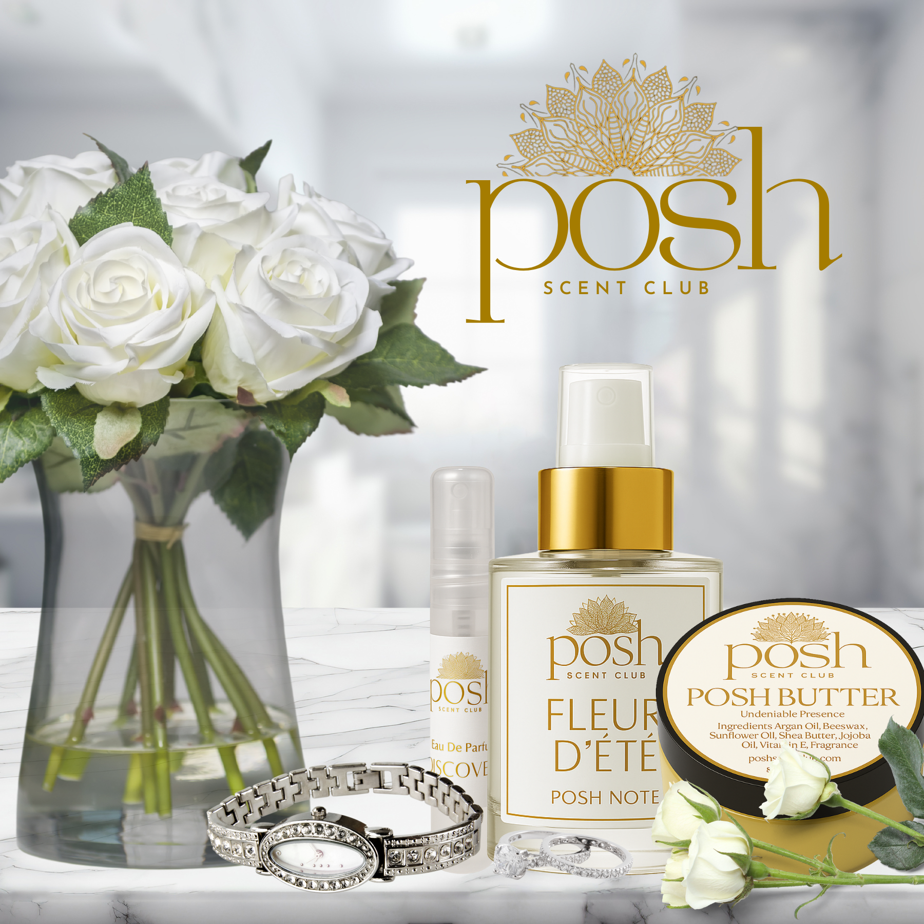Posh Bundle: Butter, Perfume + Discovery